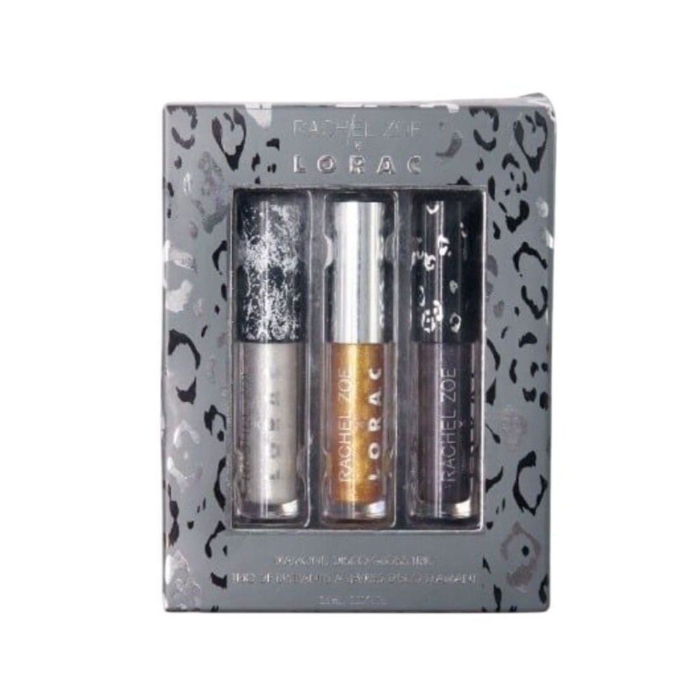 Lorac x‎ Rachel Zoe Moonlight Kiss Diamond Disco Gloss Trio